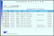 SERVICEmail browser client - your items screen for customer service management
