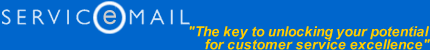 The SERVICEmail product for Customer Service Management, Mail Merging, Reporting Suite, Browser Client
